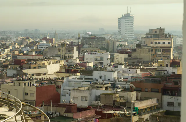 View of Casablanca, Morocco