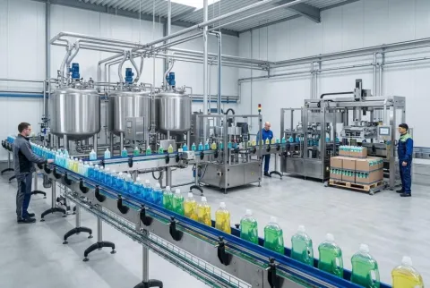 Partenariat stratégique pour une usine de fabrication de produits de nettoyage