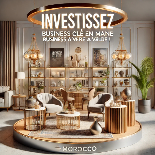 للبيع: شركة أثاث وديكور!