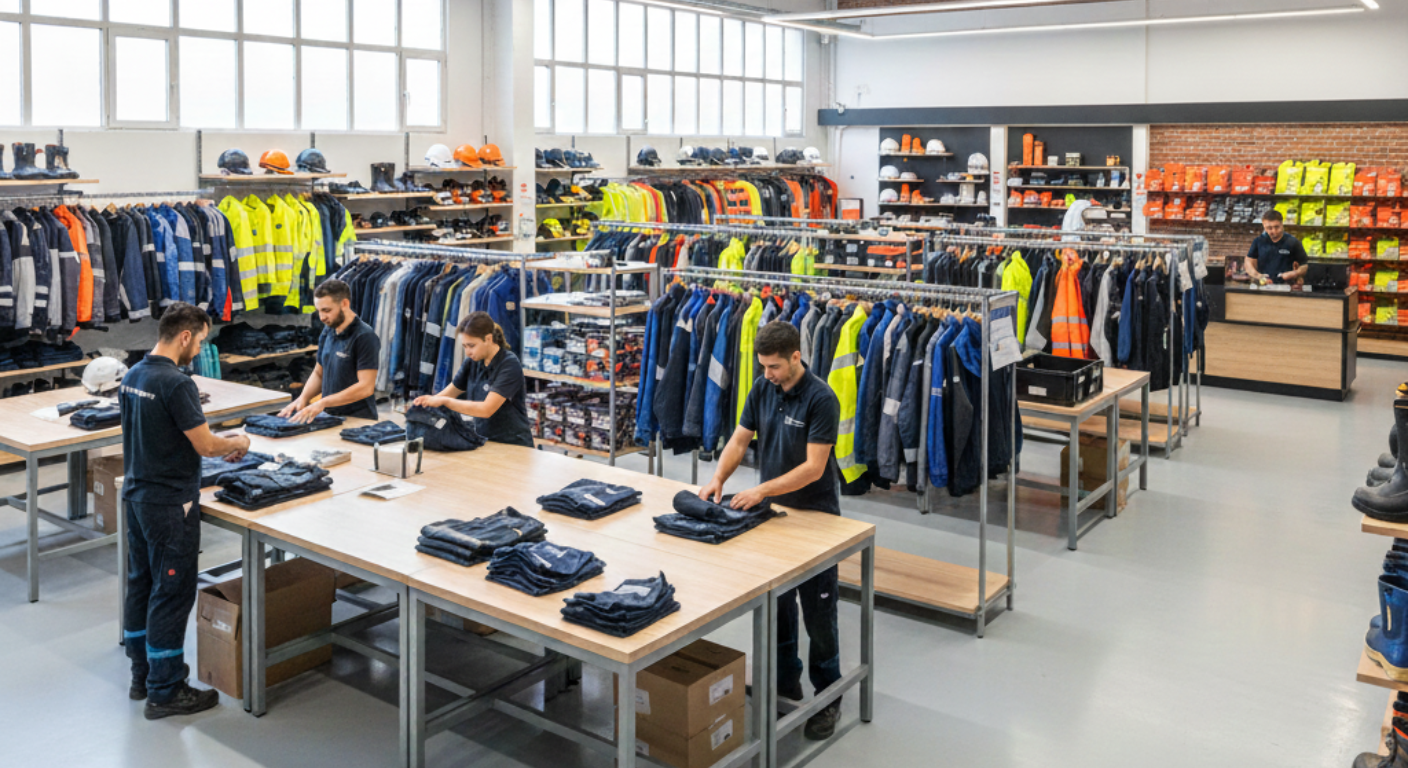 Société spécialisée en EPI et vêtements de travail à vendre - Image 1